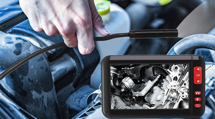 How to Use a USB Borescope on a Car